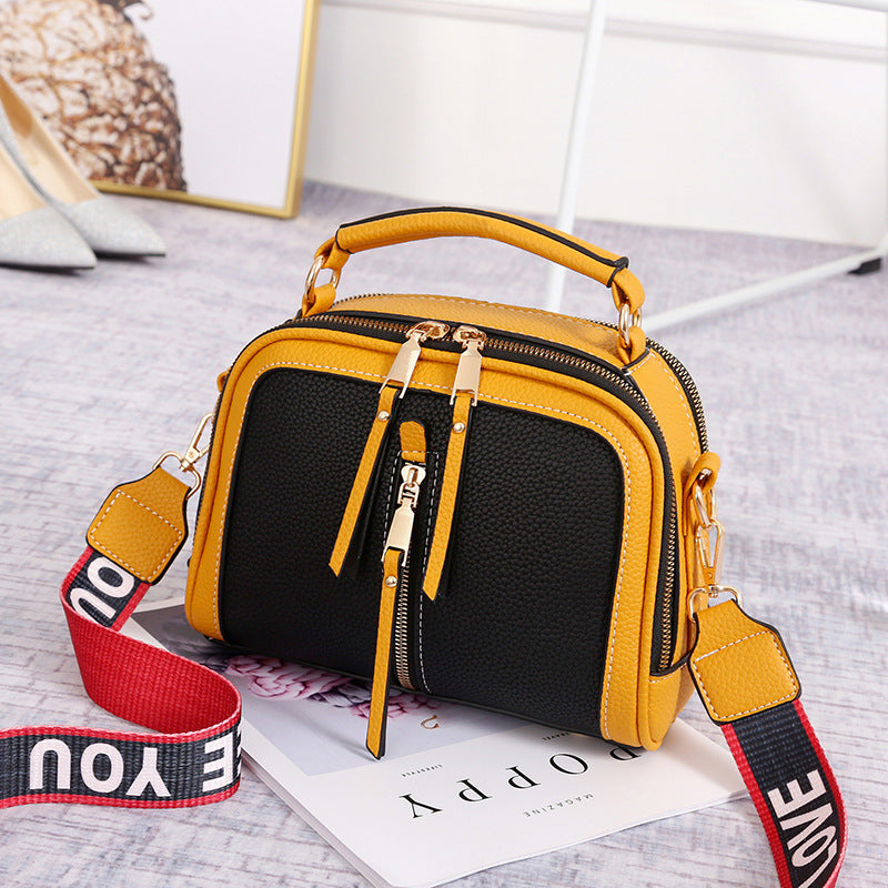Point Carré – Mini Sac Structuré Femme
