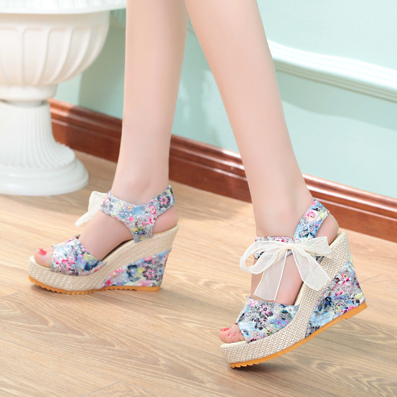 Romance Plissée – Sandale Talon Haut