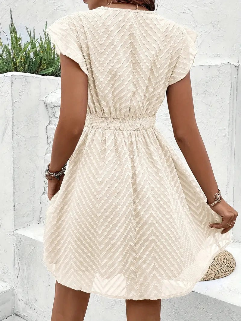 robe_dentelle patchwork ceinture
