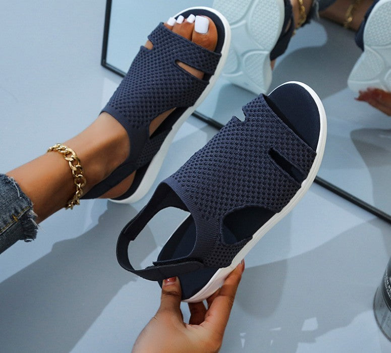 Oxygène Chic – Mesh Volant Bout Ouvert
