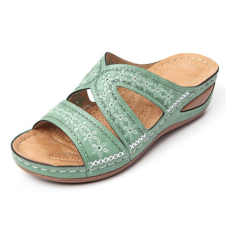 slippers_brodés mode femme