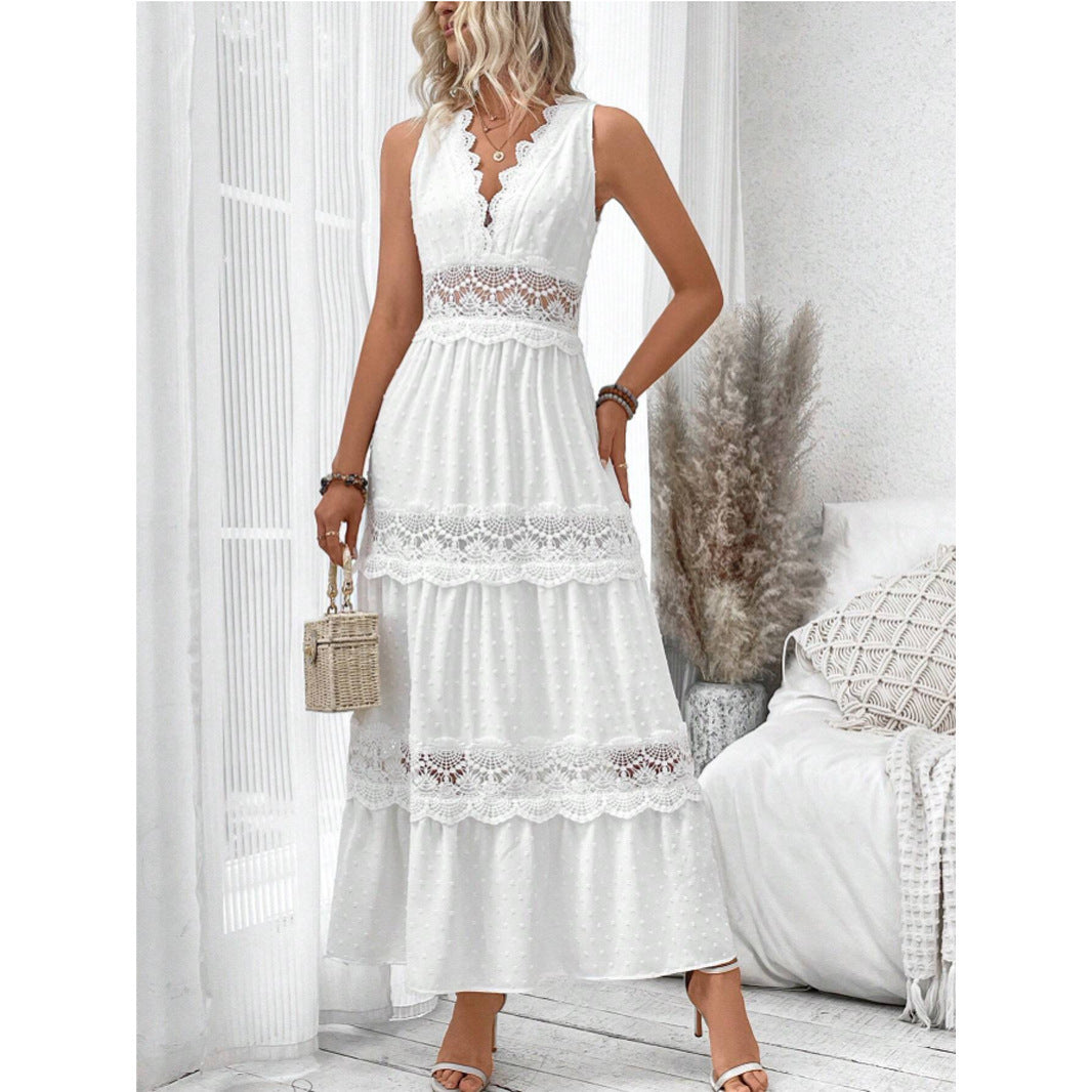 Nuance de Charme – Robe en Dentelle Chic
