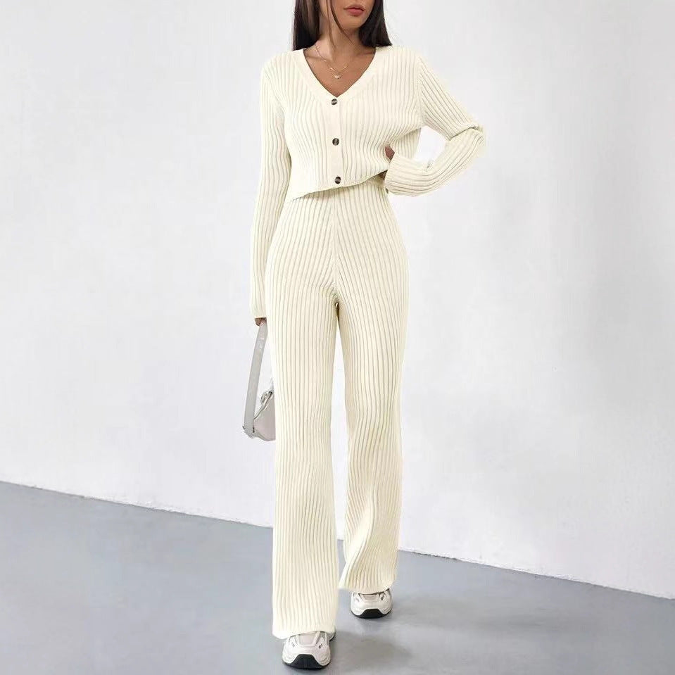 Ligne Souple – Cardigan Court & Pantalon