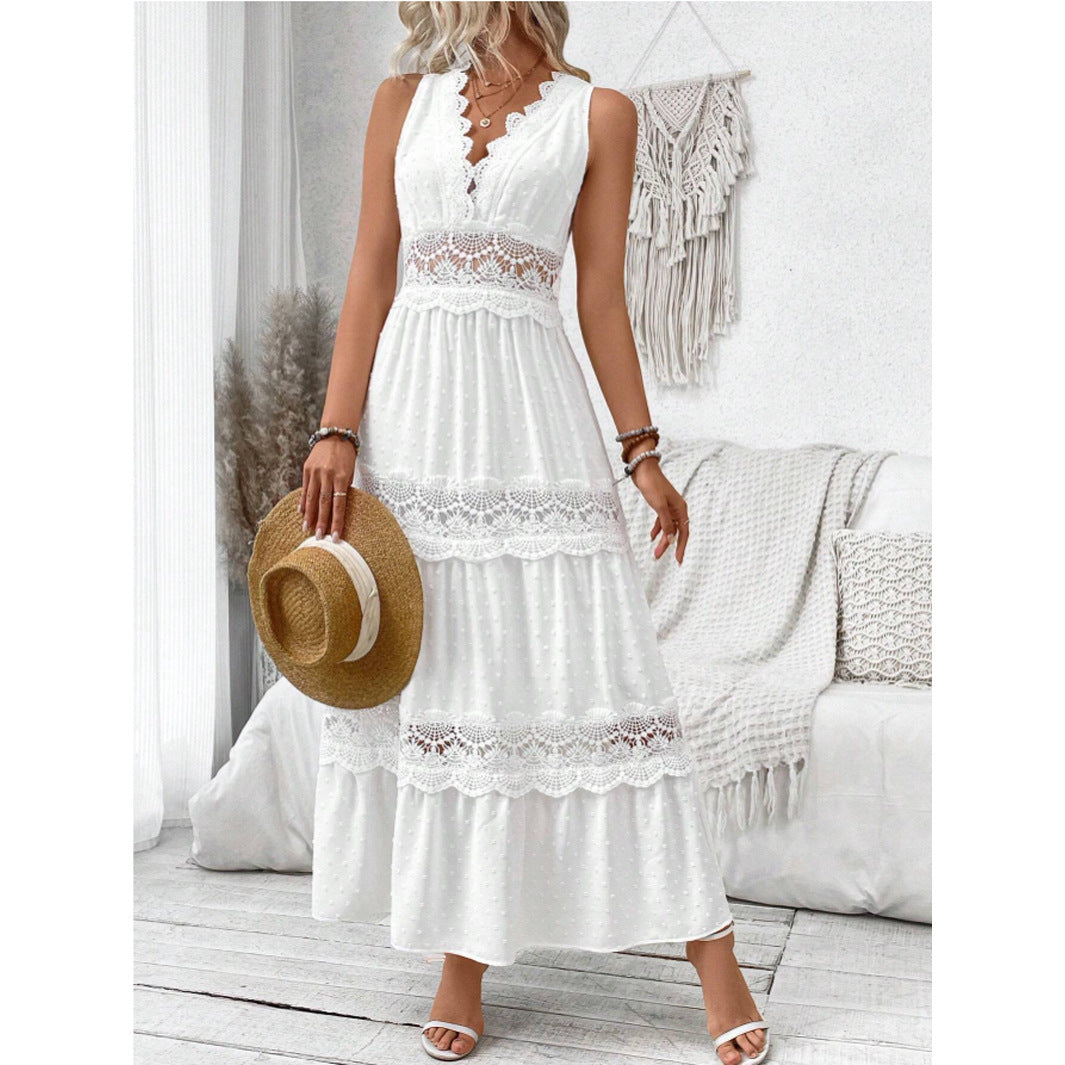 Nuance de Charme – Robe en Dentelle Chic