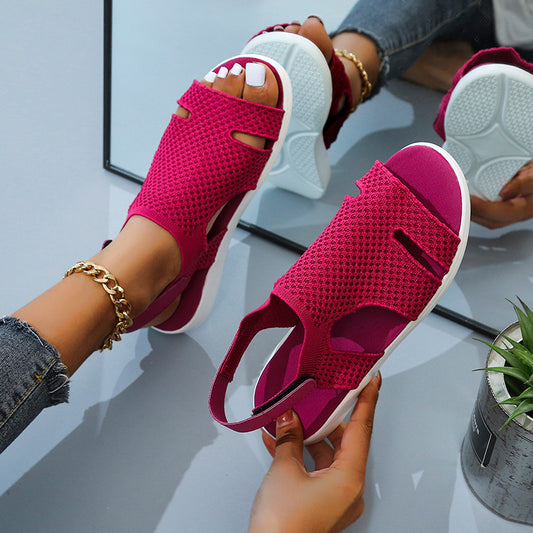 Oxygène Chic – Mesh Volant Bout Ouvert
