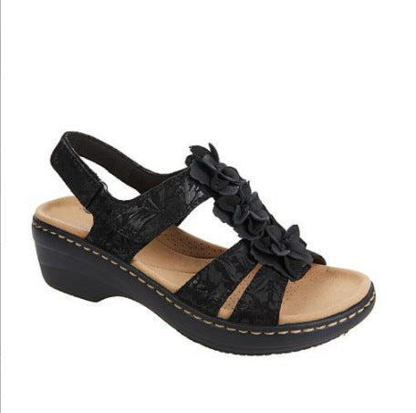 sandales bout_fermé confort été