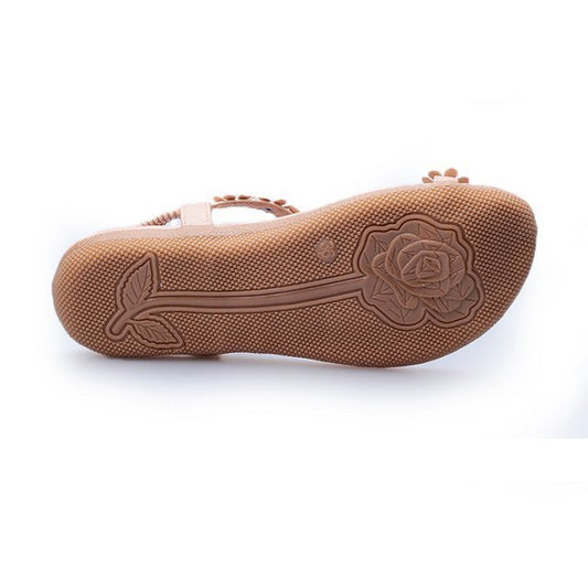 Plume Sauvage – Sandales Bohème Tressées