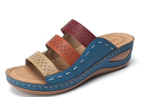 chaussons_confort colorés femme
