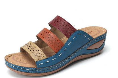 chaussons_confort colorés femme