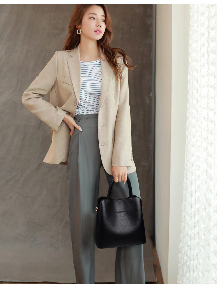 Douce Allure – Sac Cuir Souple Haut de Gamme
