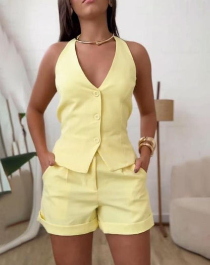 Cross-border Sleeveless Vest Casual Suit Women's Clothing