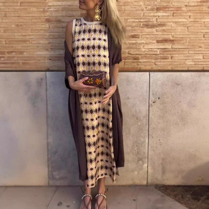 Robe Fluidité Élégante – L’Art du Confort