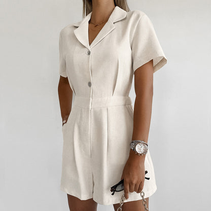 combinaison_courte look décontracté