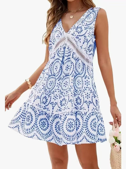 Poésie Nue – Robe à Dentelle Ajourée
