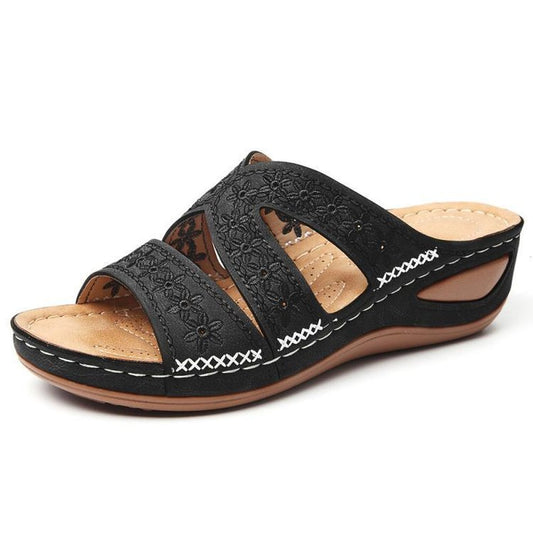 slippers_brodés mode femme