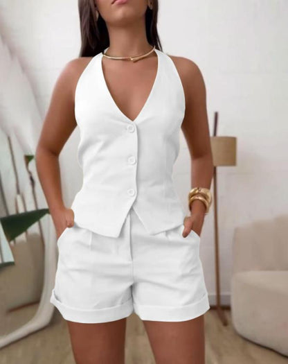 Cross-border Sleeveless Vest Casual Suit Women's Clothing