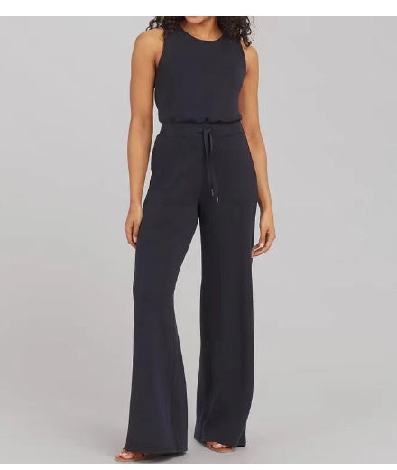 Silhouette Unie – Jumpsuit Sans Manches