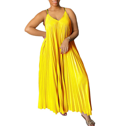 robe africaine-coupe A-line élégante