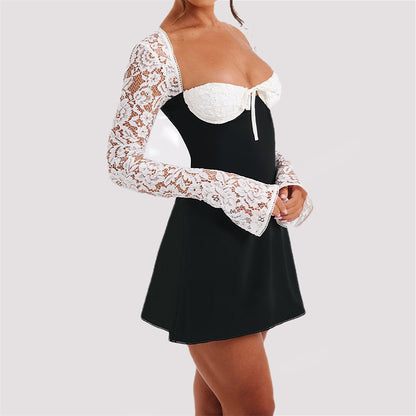 robe_y2k sexy corset dentelle