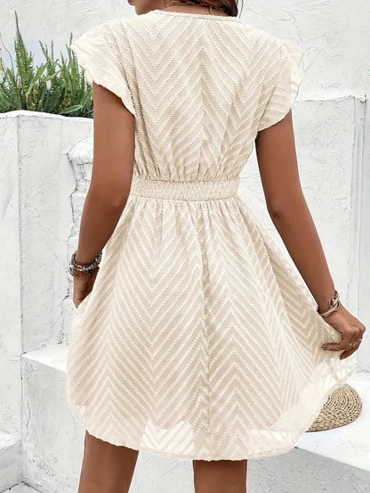 robe_dentelle patchwork ceinture