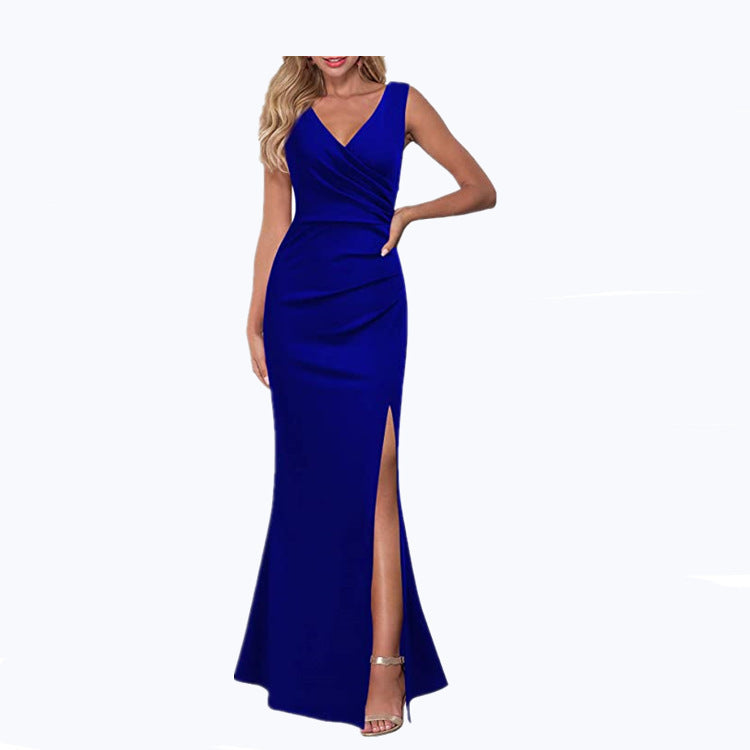 robe_slim fente élégante