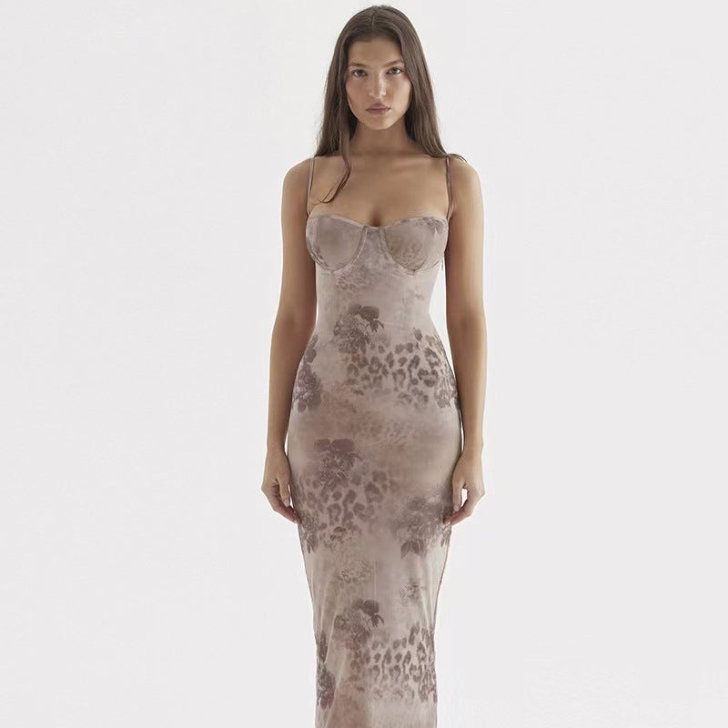 robe fine-imprimé floral femme