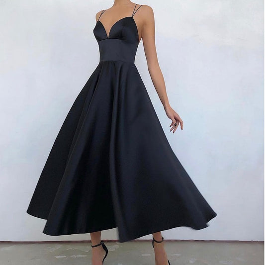 robe unie effet-amincissant été