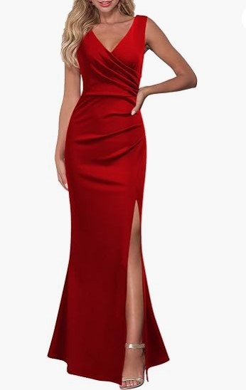 robe_slim fente élégante
