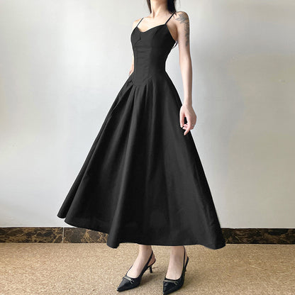 robe dos nu-fendue décolleté V