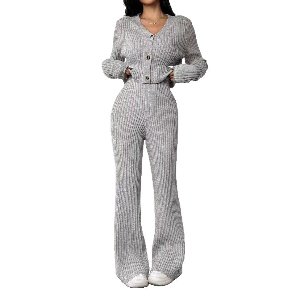 Ligne Souple – Cardigan Court & Pantalon