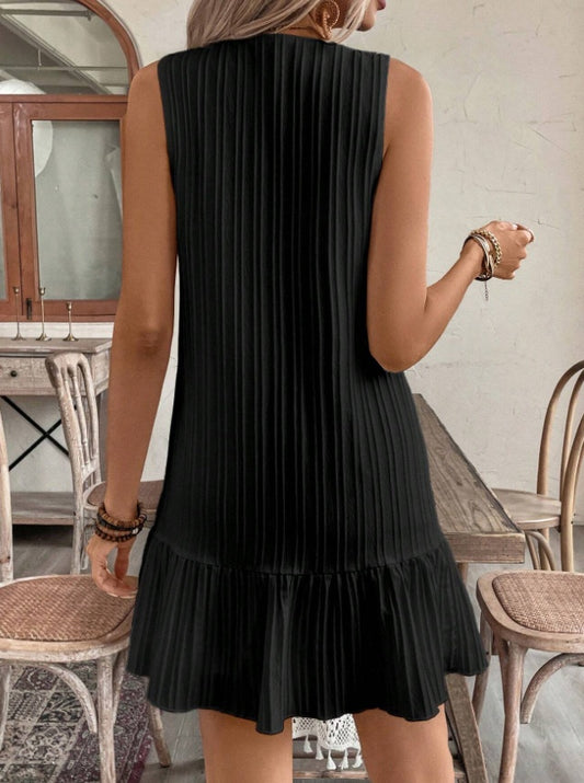 robe_casual boutons devant