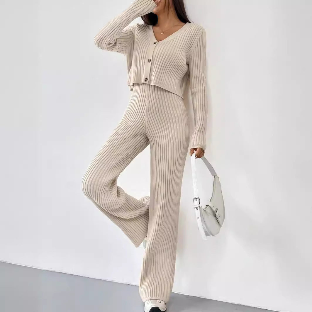 Ligne Souple – Cardigan Court & Pantalon