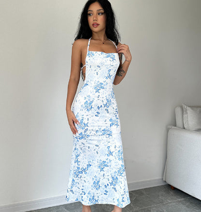 Murmure d’Été – Robe Fleurs & Fente