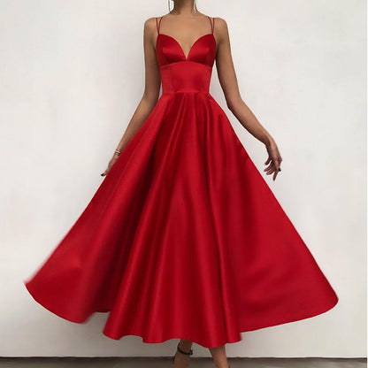robe unie effet-amincissant été
