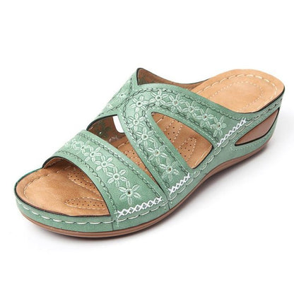 slippers_brodés mode femme