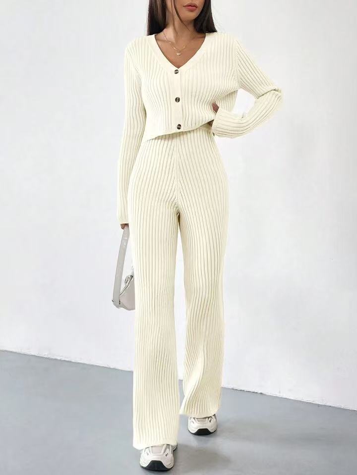Ligne Souple – Cardigan Court & Pantalon